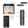 OUKITEL WP5 5.5" IP68 Waterproof Rugged MobilePhone MT6761 Quad Core Smartphone 4GB 32GB Cellphone 4-LED Flash Light 8000mAh GPS - Image 6