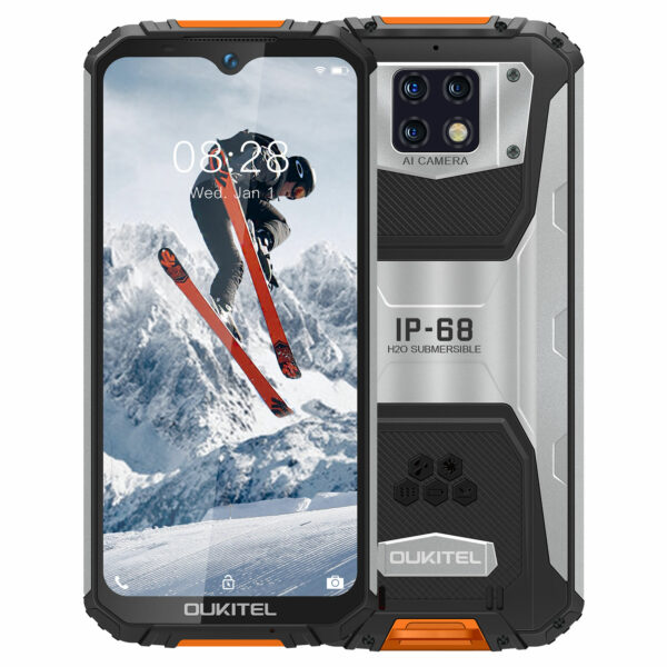 OUKITEL WP6 10000mAh 6.3'' FHD+ IP68 Waterproof Mobile Phone 6GB 128GB Octa Core 48MP Triple Cameras Rugged Smartphone - Image 4