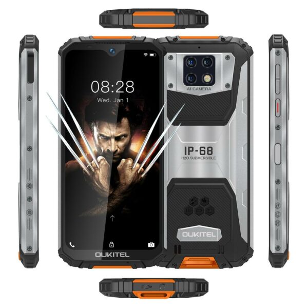 OUKITEL WP6 6GB 128GB 10000mAh Smartphone 6.3'' FHD Waterproof Mobile Phone Octa Core 48MP Triple Cameras Rugged phone - Image 5