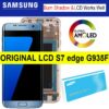 Original 5.5'' Display with the Burn-Shadow LCD with Frame for SAMSUNG Galaxy S7 edge G935 G935F Touch Screen Digitizer Assembly