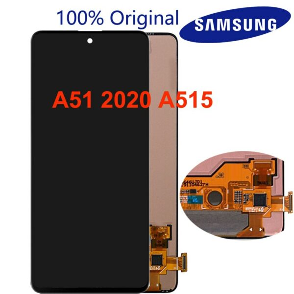 Original LCD For Samsung Galaxy A71 A715 Lcd Display Touch Screen Digitizer Assembly Parts For Samsung A515 A515F A31 A315 A315F