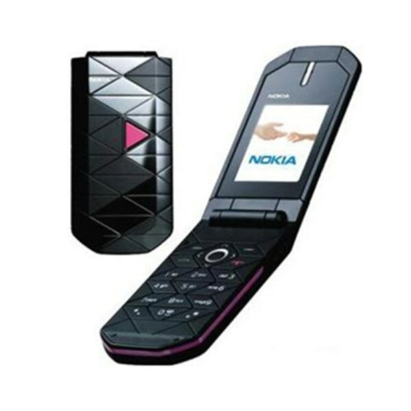 Original NOKIA 7070 2G GSM Unlocked Mobile Phone Flip 1.8" Triband Refurbished Cellphone Prism mobile phone classic folding - Image 2