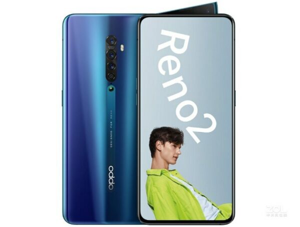 Original New Oppo Reno 2 Cell Phone Snapdragon 730 6.5" 2400X1080 8GB RAM128GB ROM 48+13+8MP 5 Cameras VOCC 3.0 - Image 2