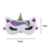 Plush Unicorn Sleeping Mask Cute Kids Eye Cover Cartoon 3D Sleep Eye Mask Travel Eye Band Shade Rest Eyepatch Eye Blindfolds - Image 6