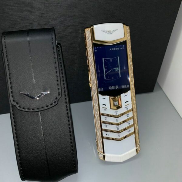 Refurbished Original 1:1 VERTU K8 Mobile Phone Full Diamond Mobile Phone A Noble Gift for Your Noble Wife - Image 3