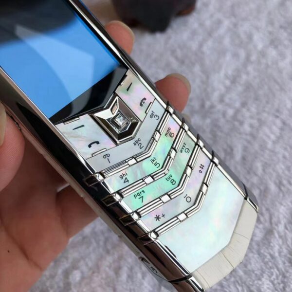 Refurbished Original 1:1 VERTU Mobile Phone High-end Customized Mobile Phone Single Row Diamond Luxury Quality - Image 5