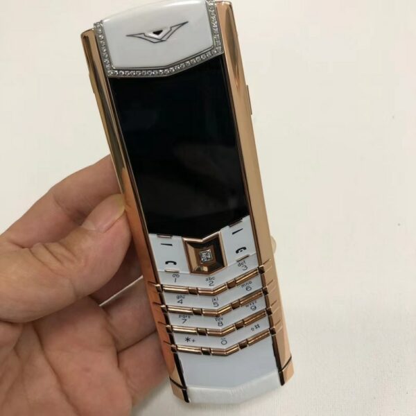 Refurbished Original 1:1 VERTU Mobile Phone High-end Customized Mobile Phone Single Row Diamond Luxury Quality - Image 6