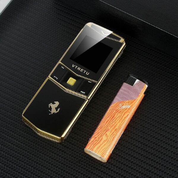 Refurbished original 1:1 High-quality VERTU V05 sliding cover luxury button screen personality stylish metal business phone - Image 2