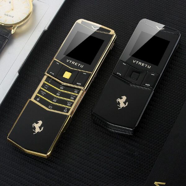 Refurbished original 1:1 High-quality VERTU V05 sliding cover luxury button screen personality stylish metal business phone