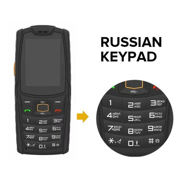 Russia Keypad Rugged Phone AGM M7 4G Volte Android Feature Phone Waterproof Touch Screen Mobile Phone 1+8GB 2500mAh Cellphone - Image 2