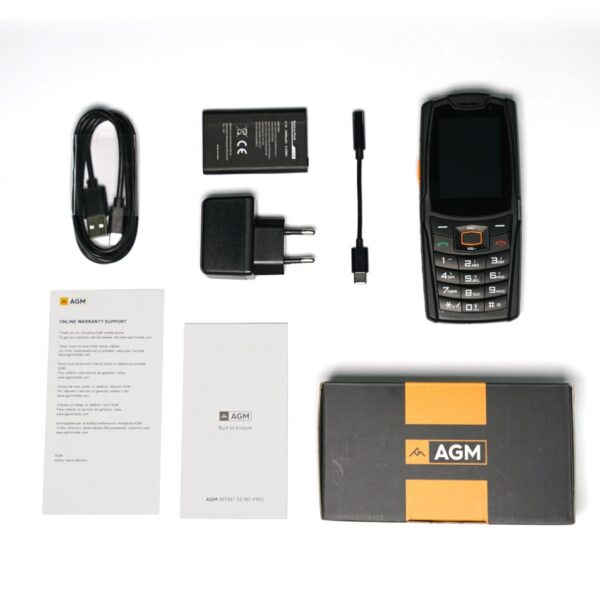 Russia Keypad Rugged Phone AGM M7 4G Volte Android Feature Phone Waterproof Touch Screen Mobile Phone 1+8GB 2500mAh Cellphone - Image 5