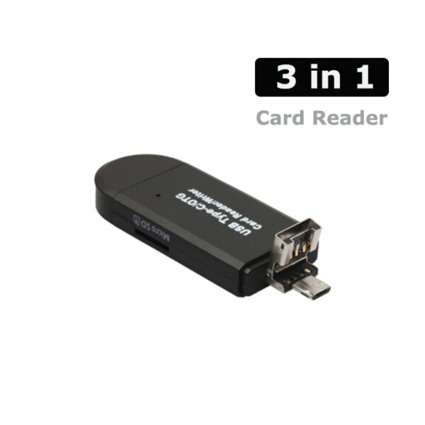 SD Card Reader USB C Card Reader 2 in 1/3 In 1 USB 2.0 TF/Mirco SD Memory Card Reader Type C OTG Flash Drive Card reader Adapter - Image 4