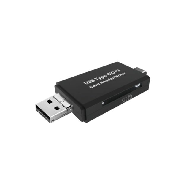 SD Card Reader USB C Card Reader 2 in 1/3 In 1 USB 2.0 TF/Mirco SD Memory Card Reader Type C OTG Flash Drive Card reader Adapter - Image 5