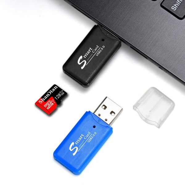 SD Card Reader USB converter Micro USB Card Reader Lector SD Memory Card Reader For Micro SD TF USB Cardreader - Image 4