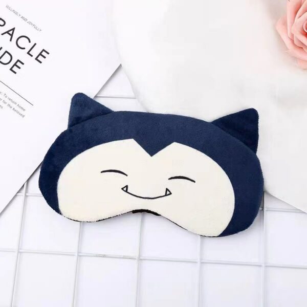 Sleeping Eye Cover Mask Sleep Cute Night Dream Mask Bandage Sort Pikachu Blindfold For Men Women Relax Health Nap Travel Goggles - Image 3