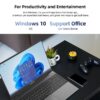 Teclast F15 Plus 2 15.6 Inch 1920X1080 Laptop Windows 10 8GB RAM 256GB SSD Intel Gemini Lake Refresh 1.65KG Mini-HDMI Notebook - Image 6