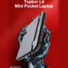 Topton Pocket Mini Laptop 7 Inch Touch Screen Celeron J3455 8GB RAM 1TB SSD Ultrabook Notebook 2.0MP Webcam Netbook Windows 10