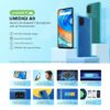UMIDIGI A9 Android 11 Global Version Smartphone 3GB+64GB Helio G25 Octa Core 6.53inch Mobile Phone Dual SIM LTE 4G Fingerprint - Image 7