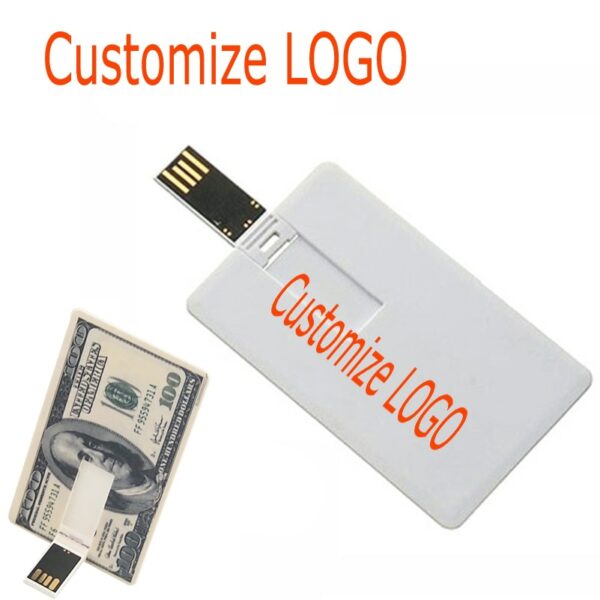 USB Flash Drive High Speed Bank Credit Card USB Flash Pen Drive 4GB 8GB 16GB Pendrive 32GB 64GB 128GB USB Memory Disk USB Stick - Image 3