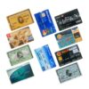 Waterproof Credit Card USB2.0 Flash Drive 128GB 64GB Pendrive 4GB 8GB 16GB 32GB HSBC Master Cards Model Memory Stick Custom Logo
