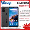 Waterproof UMIDIGI BISON Pro IP68/IP69K Rugged Mobile Phone 48MP 4GB/8GB 128GB Cellphone 6.3" NFC Global Version Smartphone