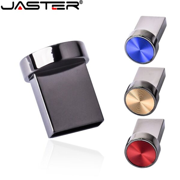 Waterproof USB Disk Fashion Mini Metal button USB 2.0 4GB 8GB 16GB 32GB 64GB mobile storage disk Pendrive personal memory stick - Image 6