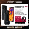 [World Premiere] DOOGEE V20 5G 6.43"FHD AMOLED Display Innovative Rear Display Rugged Phone 8+256GB 64MP Camera 6000mAh Phone