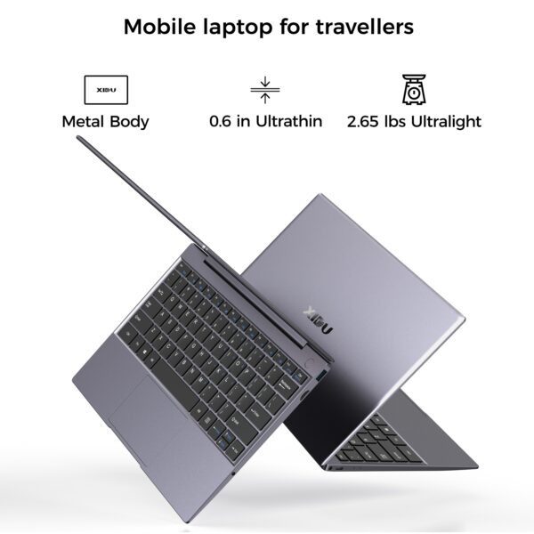 XIDU Tour Pro 12.5 Inch Laptop 128GB ROM 8GB RAM Intel 3867U 8th Gen Fast Speed Processor for Business with Backlight keyboard - Image 5