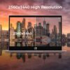 XIDU Tour Pro Laptop 12.5 inch Intel 3867U Dual Core Rose Gold Notebook 8GB RAM 128GB ROM Lightweight Computer for Business - Image 3