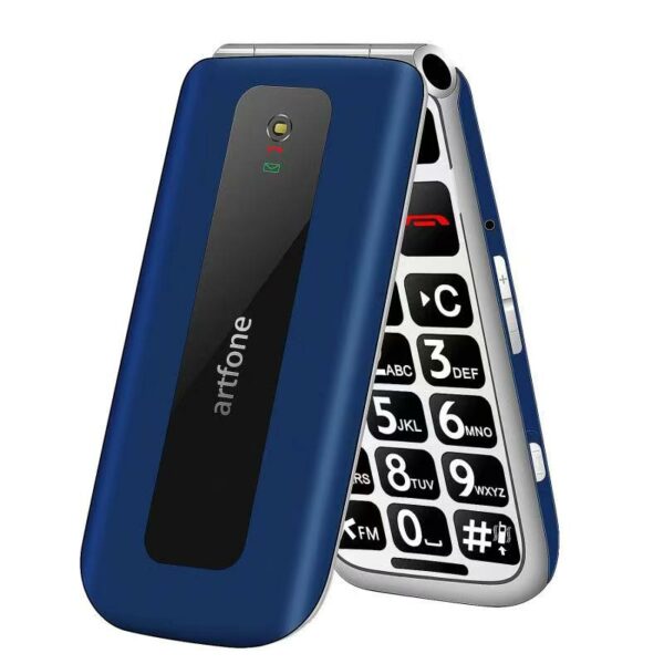 artfone Big button to unlock Mobile Phone | SOS button | FM Radio | 2.4 inch screen