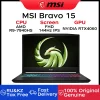 2024 MSI Bravo 15 gaminglaptop 15,6 inch FHD 144 Hz IPS-scherm Notebook AMD Ryzen 9 7940HS 16 GB 1 TB RTX4060 gamingcomputer pc