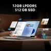 CHUWI FreeBook 2-in-1 laptoptablet, 512 GB SSD 12 GB LPDDR5, Intel N100/i3 1215U 13,5 "IPS FHD-scherm WIFI 6, Windows 11 laptops - Image 4