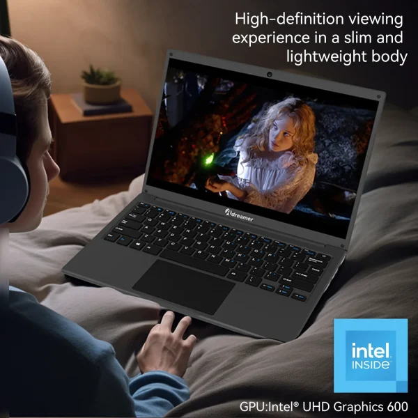 Adreamer Laptop 8GB RAM 1TB SSD Computer 13,3-inch Intel Notebook 2560X1600 Resolutie Celeron N4020 Draagbare Computer - Image 3