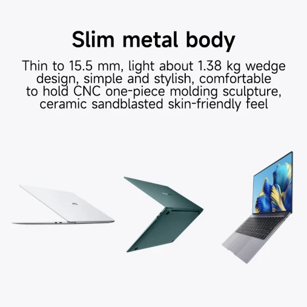 2022 HUAWEI MateBook X Pro Laptop 14.2 Inch 3.1K Touchscreen Notebook i7-1195G7 16GB 512GB Netbook SSD LPDDR4X 99% New Second - Image 3