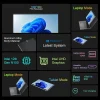 CRELANDER 14 Inch 2in1 Tablet Pc Touchscreen Notebook Intel N100 Mini PC Windows 11 Laptops Computer With RGB Magnetic keyboard - Image 5
