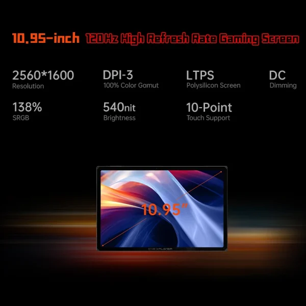 Original OneXPlayer X1 AMD Ryzen 7 8840U Laptop Tablet 3 IN 1 PC Game Console 10.95" Windows 11 Handheld Controllers AI Computer - Image 2