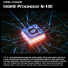 CRELANDER 14 Inch 2in1 Tablet Pc Touchscreen Notebook Intel N100 Mini PC Windows 11 Laptops Computer With RGB Magnetic keyboard - Image 4