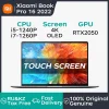 Xiaomi Laptops Xiaomi Book Pro 16 2022 Intel Core I7-1260P 512GB/1T/2TB RTX2050 16“ 4K OLED Touchscreen Laptop Notebook PC