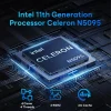 BYONE 15.6 Inch IPS Screen Laptop 8GB RAM Intel 11th N5095 Netbook Windows 11 Pro Gaming Office Notebook Business Pc Portable - Image 3