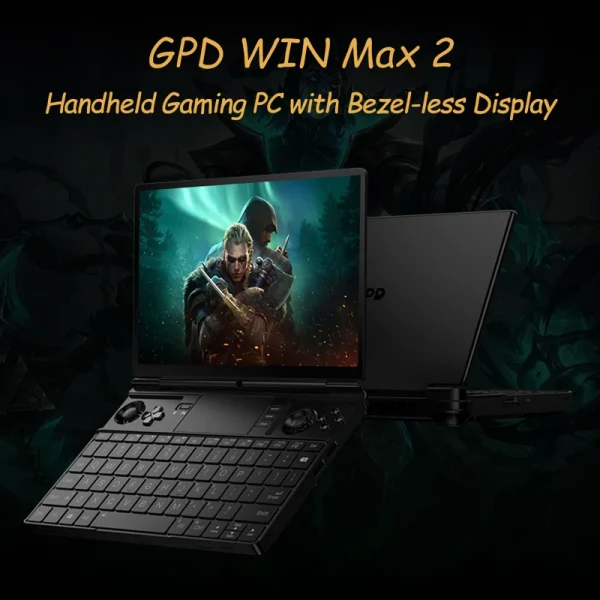New GPD WIN Max 2 2024 10.1 Inch AMD Ryzen 8840U Windows11 Gaming PC Laptop Notebook Portable Game Computer 32GB RAM 1TB Nvme